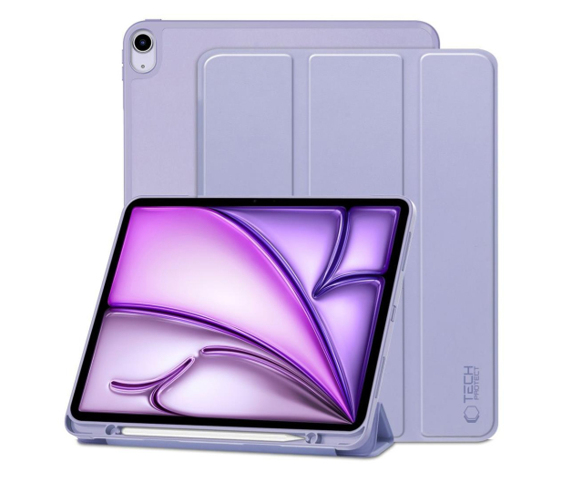 TECH-PROTECT SmartCase Pen do iPad Air 13" Violet 5906302308668 - 1274644 - zdjęcie